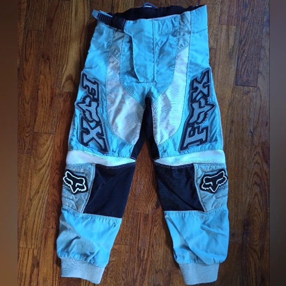 Kids Blue Racing Pants - Picture 1 of 7